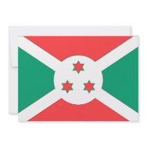 Burundi Flag Custom Invites
