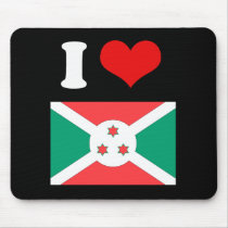 Burundi Flag Mousepad