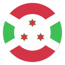 burundi round stickers