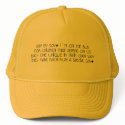Bus Aide - Day By Day Poem Hat