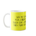 Bus Aide - Day By Day Poem Mug