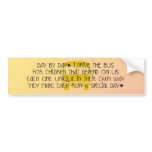 Bus Driver - Day By Day Bumper Sticker bumper stickers