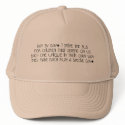 Bus Driver - Day By Day Poem Hat