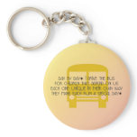 Bus Driver - Day By Day Poem Keychain