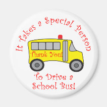 Bus Driver Fridge Magnets
