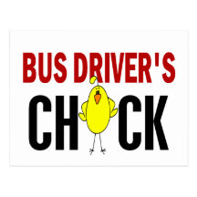 BUS DRIVER’S CHICK POSTCARDS