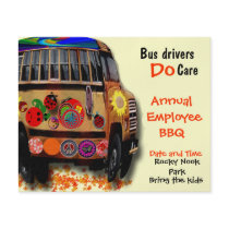 Bus Drivers Annual BBQ Flyer