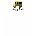 Bus Happy Trails t-shirts