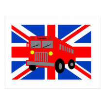 Bus in London Carte Postale