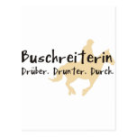 Buschreiterin Post Card