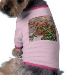 Bush Branch With Red Berries Pet Clothes