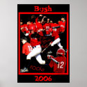 Bush Freshman Baseball Poster posters