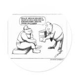 Bush Greeted by Size 10 Shoes in Iraq stickers