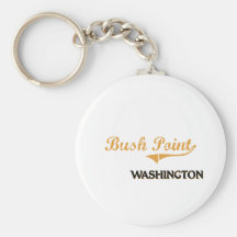 Bush Point Washington Classic Key Chains