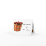 Bushels Of Thanks... Greeting Cards