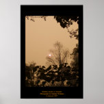 Bushfire Smoke at Glenloth Print