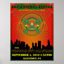 Bushmans Blend Commemorative Poster Sept. 4th 2010