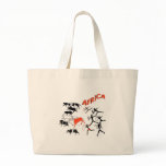 Bushmen cave painting artwork tees and gifts bags