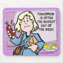 Busiest Day Mousepad