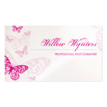 BUSINESS CARD :: butterflies 1 L