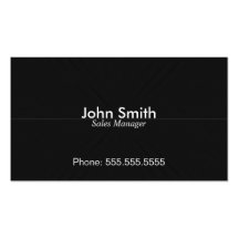 Business Card Dark Elegant Amazing Abstract Effect