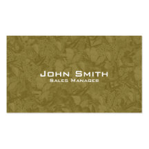 Business Card Elegant Gold Pattern Background