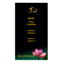 Business card, Healing Hands