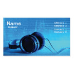 business card  music