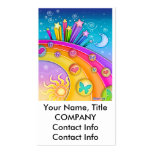 Business Card - Retro Sixties Pop Art Sky