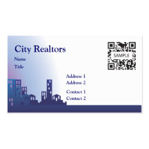 Business Card Template City Realtors