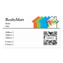 Business Card Template House Realtors