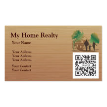 Business Card Template My Home Realty