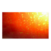 Business card with solar design