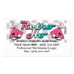 Business Cards for Retro Ho Cougar Floozies