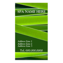 Business Cards For Spa