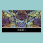 Business Cards Purple Abstract Chalk Template business cards