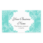 Business Cards - Toile Damask Swirl Floral Baroque