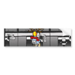 Business Casual Stag Devil Death Bumper Sticker bumper stickers
