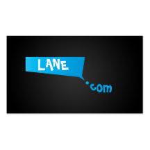 Business Dot Com Aqua Business Card Templates