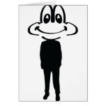 business frog greeting card