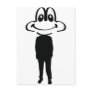 business frog postcard