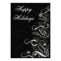 Business Holiday Greetings Personalised Invitations