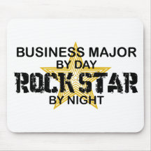 Business Major Rock Star Mousepad