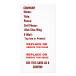 Business Photo Card Vertical