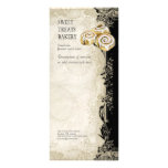 Business Rate Card - Baroque Style Vintage Lace