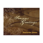 Business Seasons Greetings Promotional Card postcards