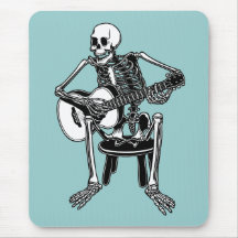 Busker Bones Mouse Pads