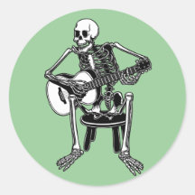Busker Bones Stickers