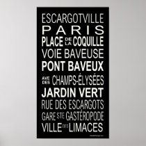 Busroll.Escargot Print