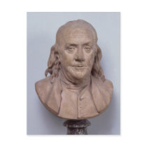 Bust of Benjamin Franklin  1778 Postcards